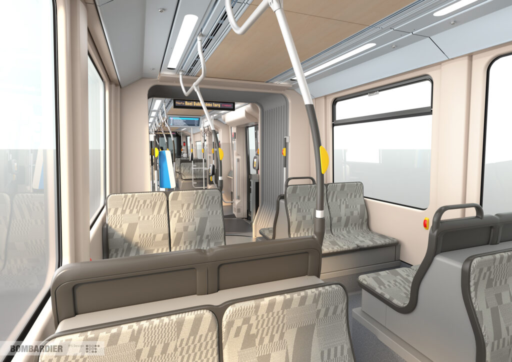 Interiör Spårvagn M33