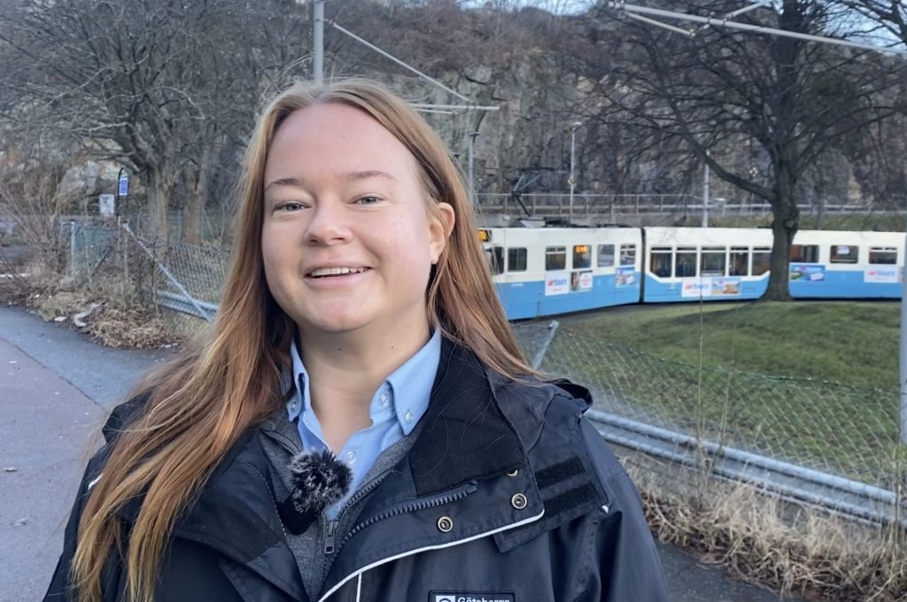 Jessica Andersson. Driftplanerare på avdelningen Trafikledning och information